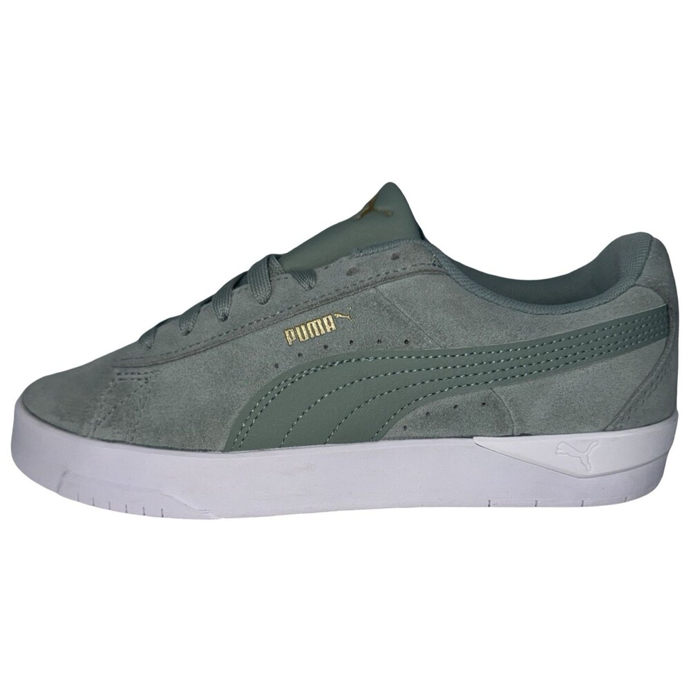 Puma Womens Size 7 Sneakers Shoes Jada Classic SD Light Moss-Light Moss Gold New